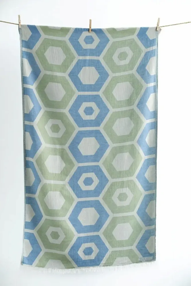 Bath towels - Beach Towels PAXI & ANTIPAXI - AELIA ANNA