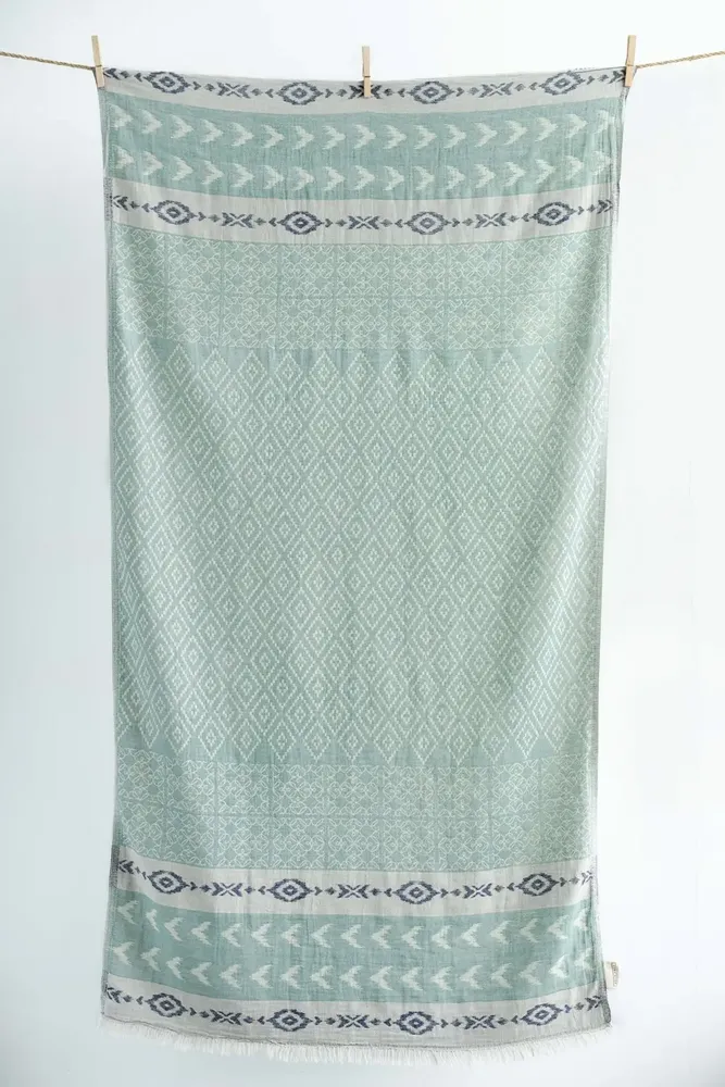 Bath towels - Beach Towels PELEKAS & PYRGI - AELIA ANNA
