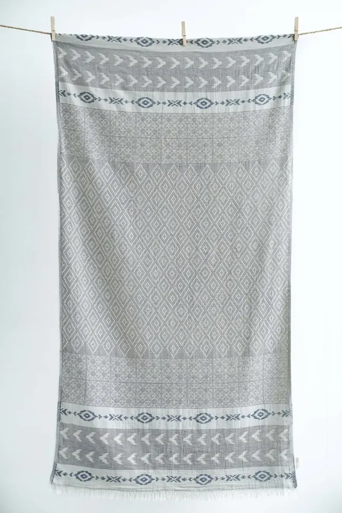 Bath towels - Beach Towels PELEKAS & PYRGI - AELIA ANNA