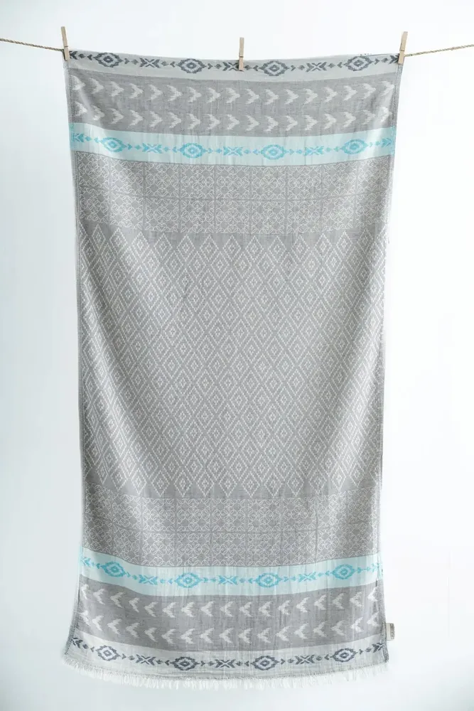 Bath towels - Beach Towels PELEKAS & PYRGI - AELIA ANNA