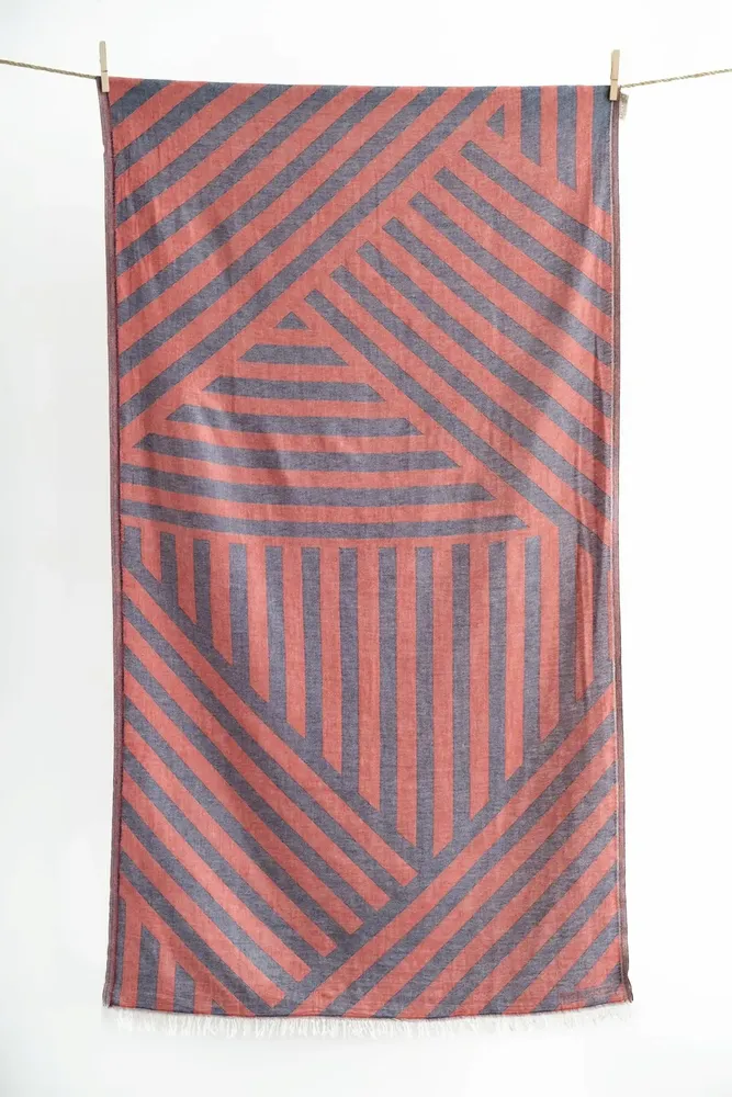 Bath towels - Beach Towels PELEKAS & PYRGI - AELIA ANNA