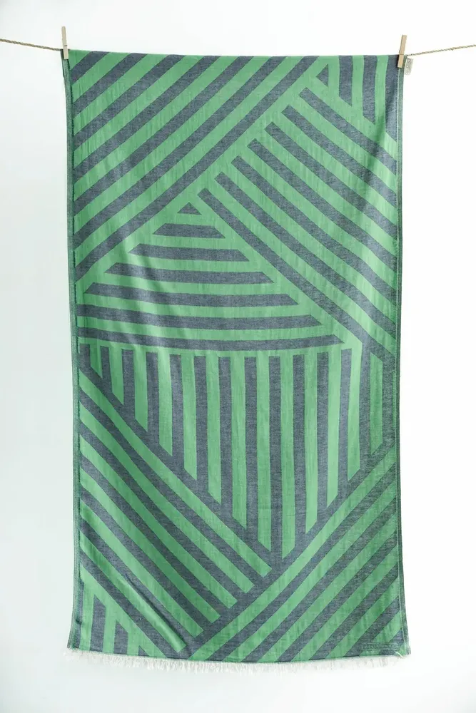 Bath towels - Beach Towels PELEKAS & PYRGI - AELIA ANNA