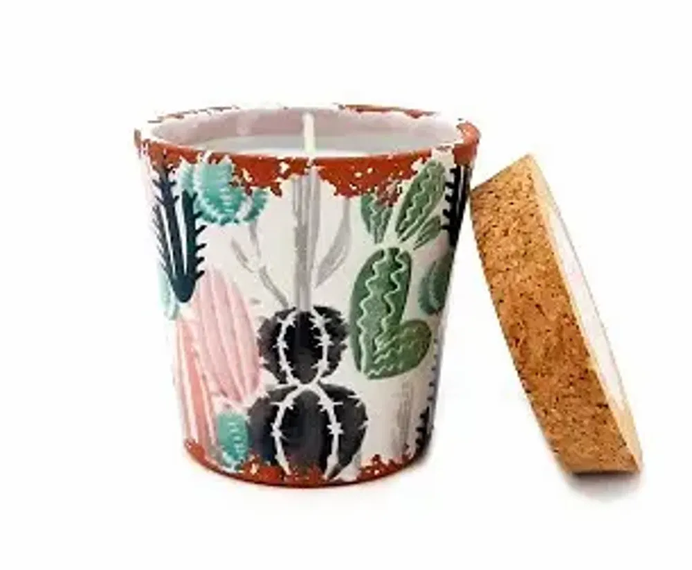Candles - Cactus Collection Ceramic scented candles - WAX DESIGN - BARCELONA