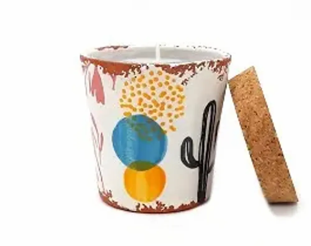 Candles - Cactus Collection Ceramic scented candles - WAX DESIGN - BARCELONA