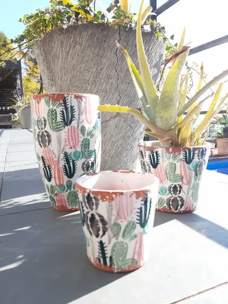 Candles - Cactus Collection Ceramic scented candles - WAX DESIGN - BARCELONA