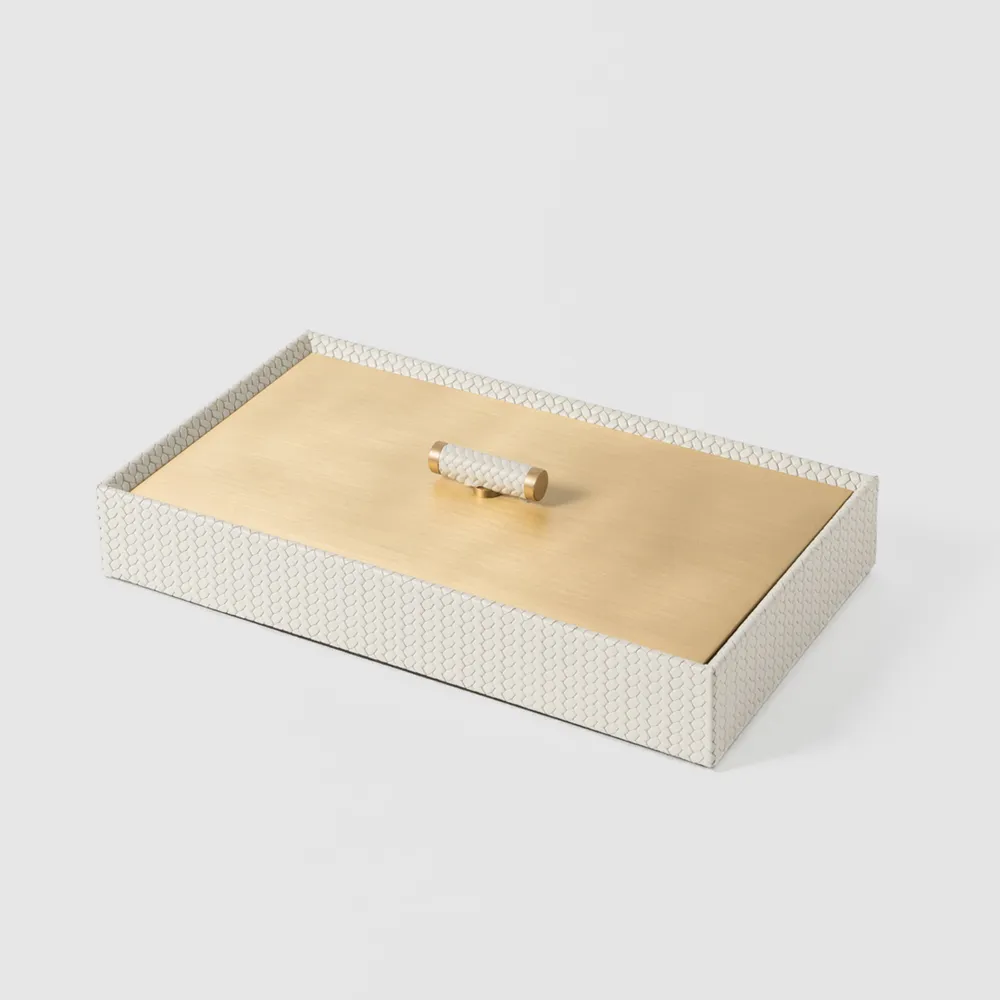 Decorative objects - Decorative Leather Boxes - PINETTI