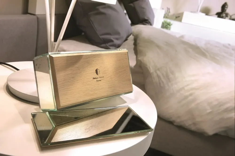 Range-tout - BOÎTES EN MIROIR/ CONTENANTS - ANTIQUE MIRROR