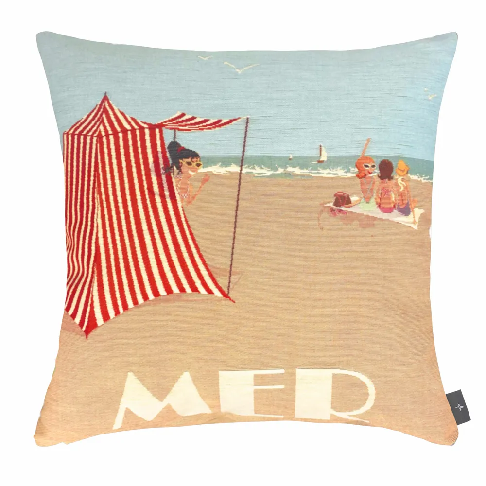 Coussins textile - Bord de mer. - ART DE LYS