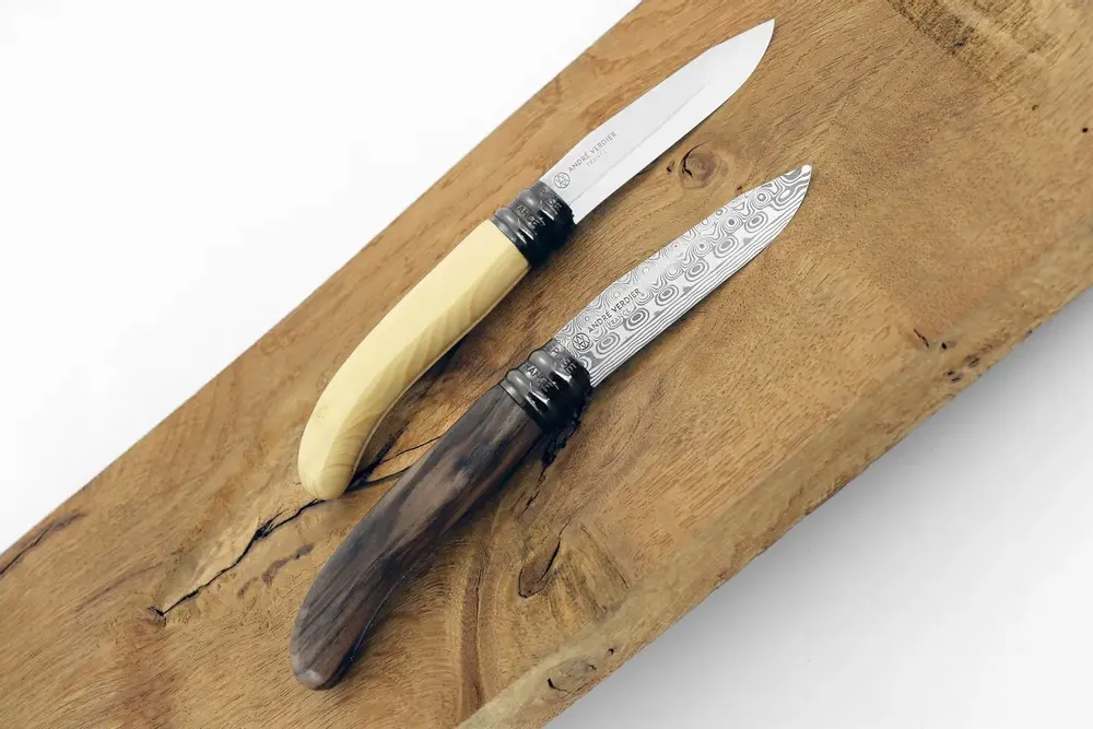 Gifts - L'ALPAGE DAMASCUS - Locking ferrule knives - VERDIER COUTELLERIE