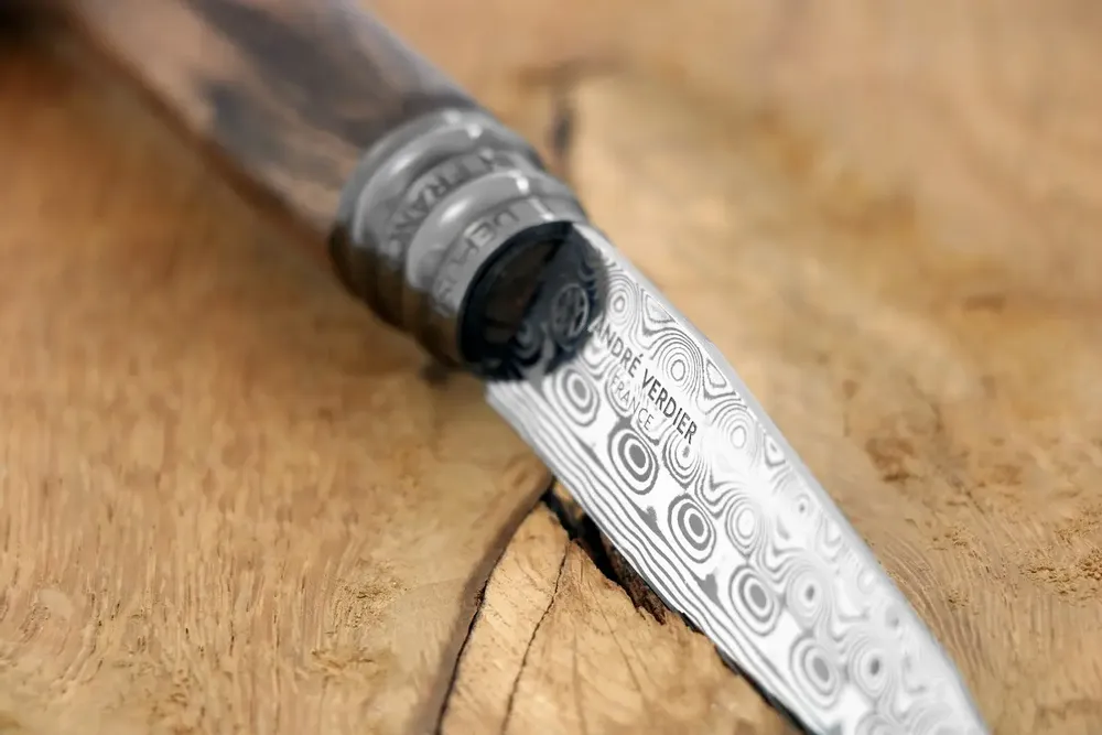Gifts - L'ALPAGE DAMASCUS - Locking ferrule knives - VERDIER COUTELLERIE