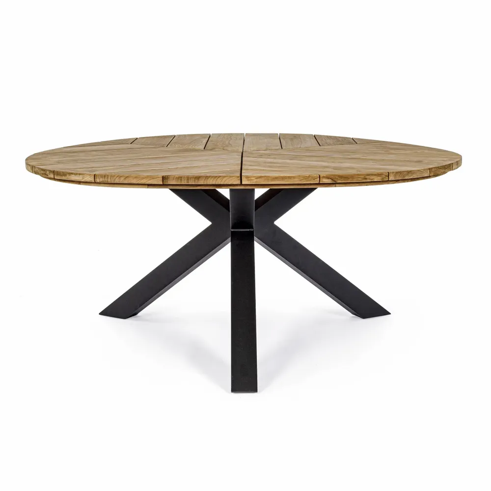 Tables Salle à Manger - TABLE PALMDALE CARBON RT02 160 - BIZZOTTO