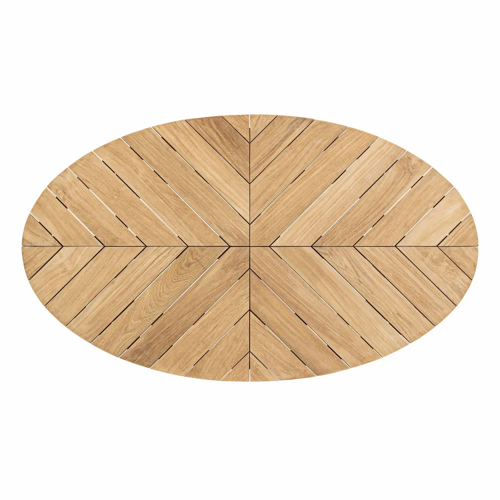 Coffee tables - COACHELLA OVAL COFFEE TABLE 120X70 - BIZZOTTO ANDREA