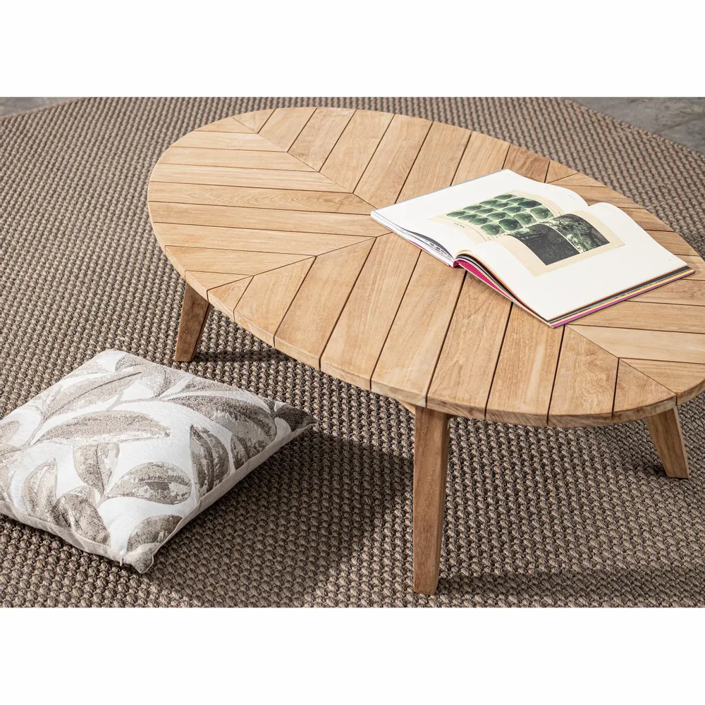 Coffee tables - COACHELLA OVAL COFFEE TABLE 120X70 - BIZZOTTO ANDREA