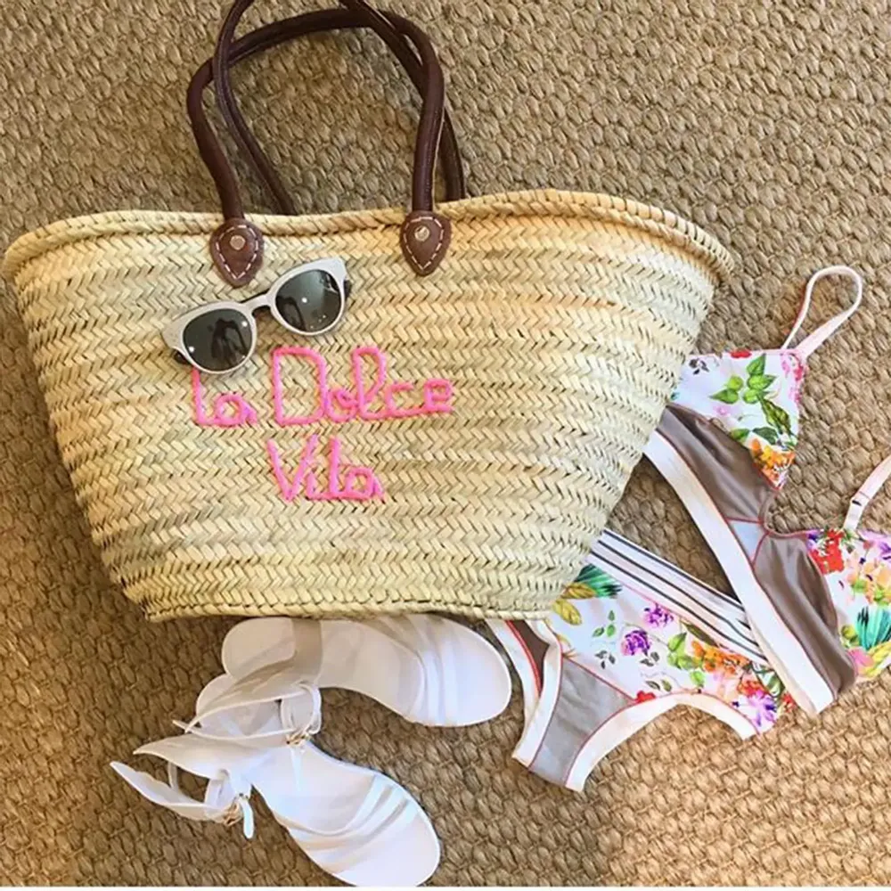 Paniers - Panier Plage - 100% Unique, 100% Vous ! - ORIGINAL MARRAKECH