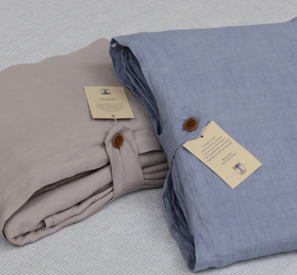 Linge de lit - PARURE HOUSSE DE COUETTE BIARRITZ - NENCIONI CASA  -  TELENE