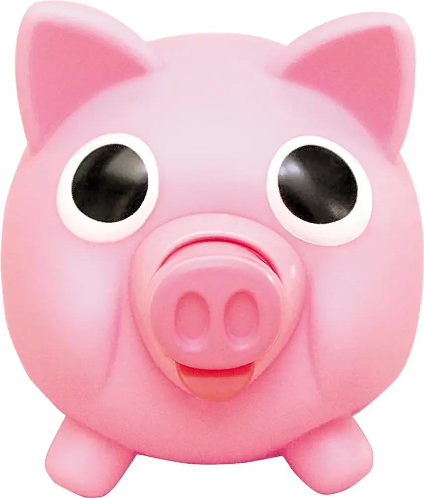 Cadeaux - Tirelire cochon noir et rose - Jiggy Bank / SANKYO TOYS - ABINGPLUS