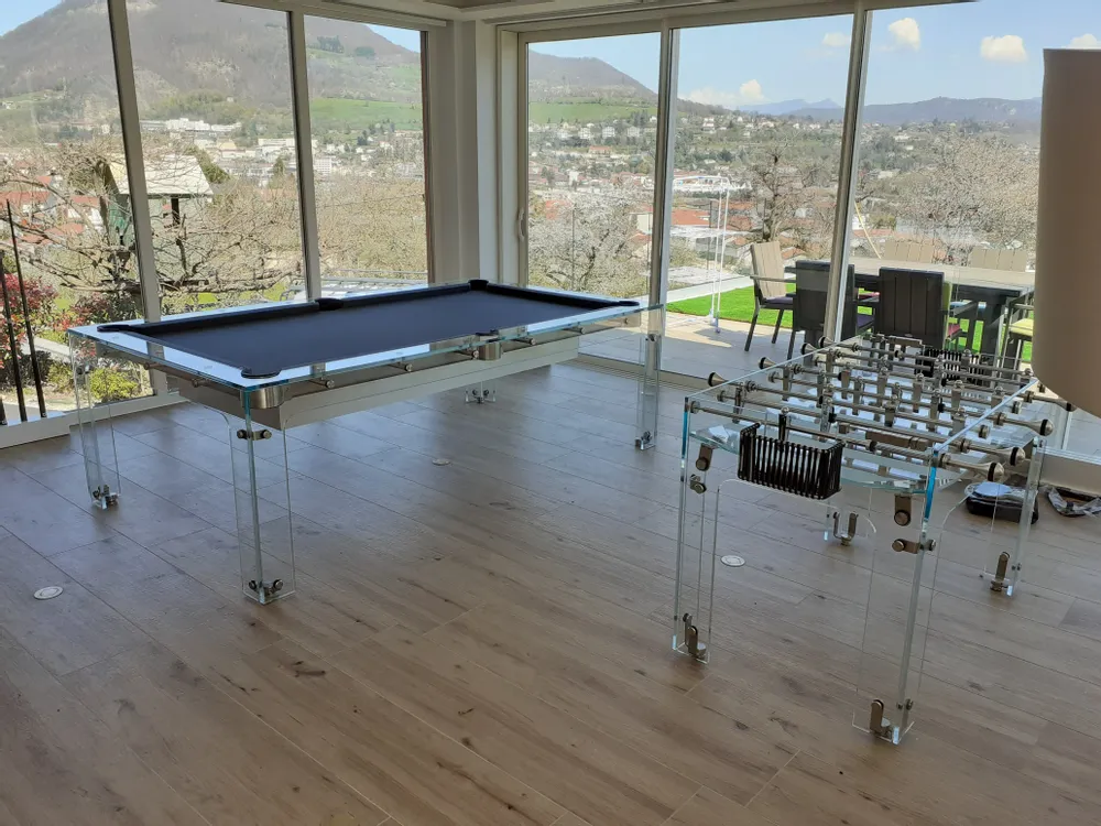 Dining Tables - Pool table Carat Light - BILLARDS ET BABY-FOOT TOULET