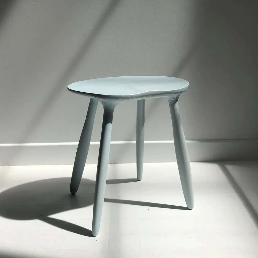 Stools for hospitalities & contracts - Stained Ash Daiku Stool by Victoria Magniant - VICTORIA MAGNIANT POUR GALERIE V