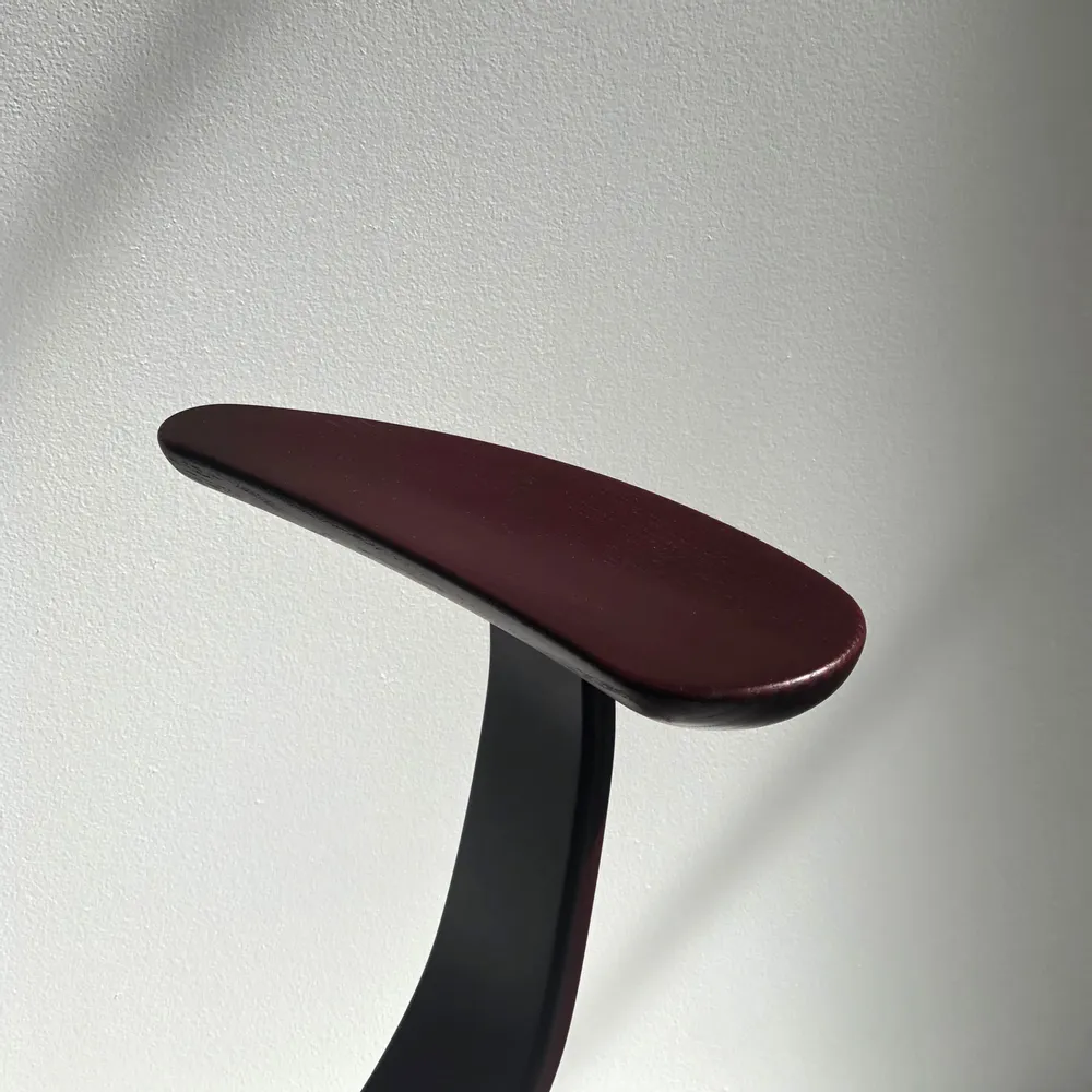 Armchairs - Daiku armchair in stained ash wood by Victoria Magniant - VICTORIA MAGNIANT POUR GALERIE V