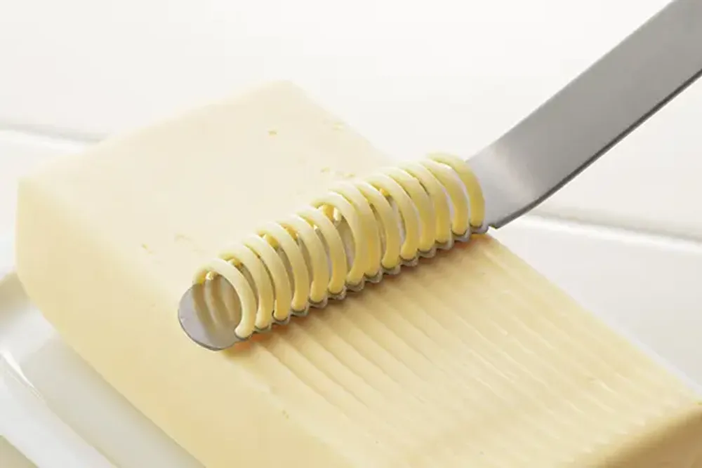 Boîtes de conservation - Beurrier en acier inoxydable, support en résine  - collection EAtoCO / YOSHIKAWA - ABINGPLUS