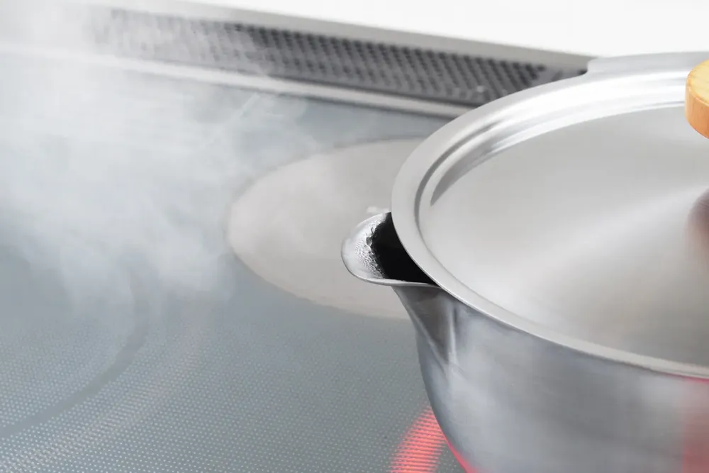 Saucepans  - 16, 18 and 20 cm stainless steel saucepan with two spouts - Aikata/YOSHIKAWA collection - ABINGPLUS