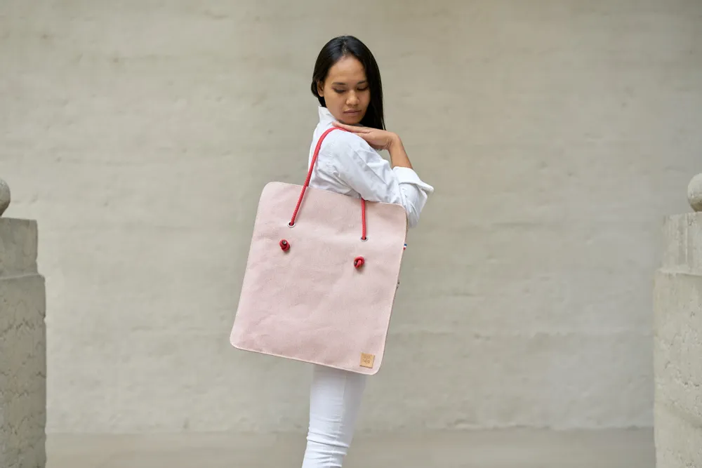 Bags and totes - LENA CANVAS BAG - AMWA AND CO