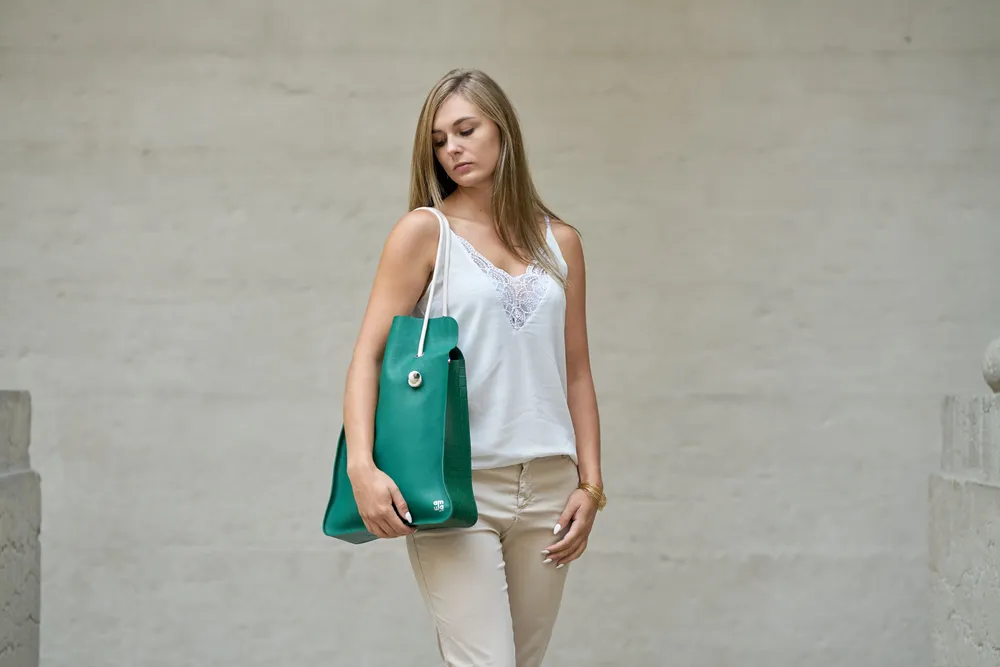 Sacs et cabas - SAC CUIR  ZELIUS - Made in France - AMWA AND CO