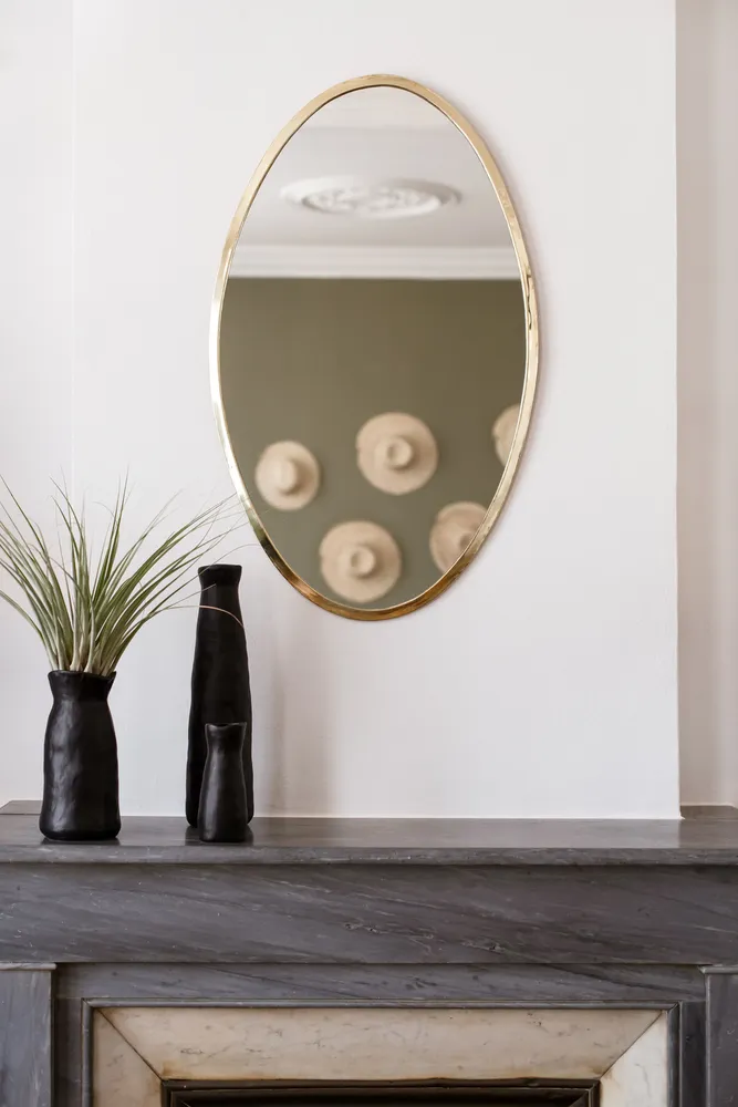 Mirrors - HANDMADE MIRROR IN BRASS - COSYDAR-DECO