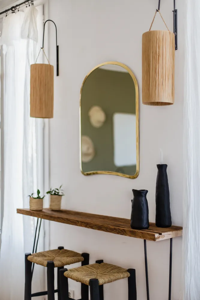 Mirrors - HANDMADE MIRROR IN BRASS - COSYDAR-DECO