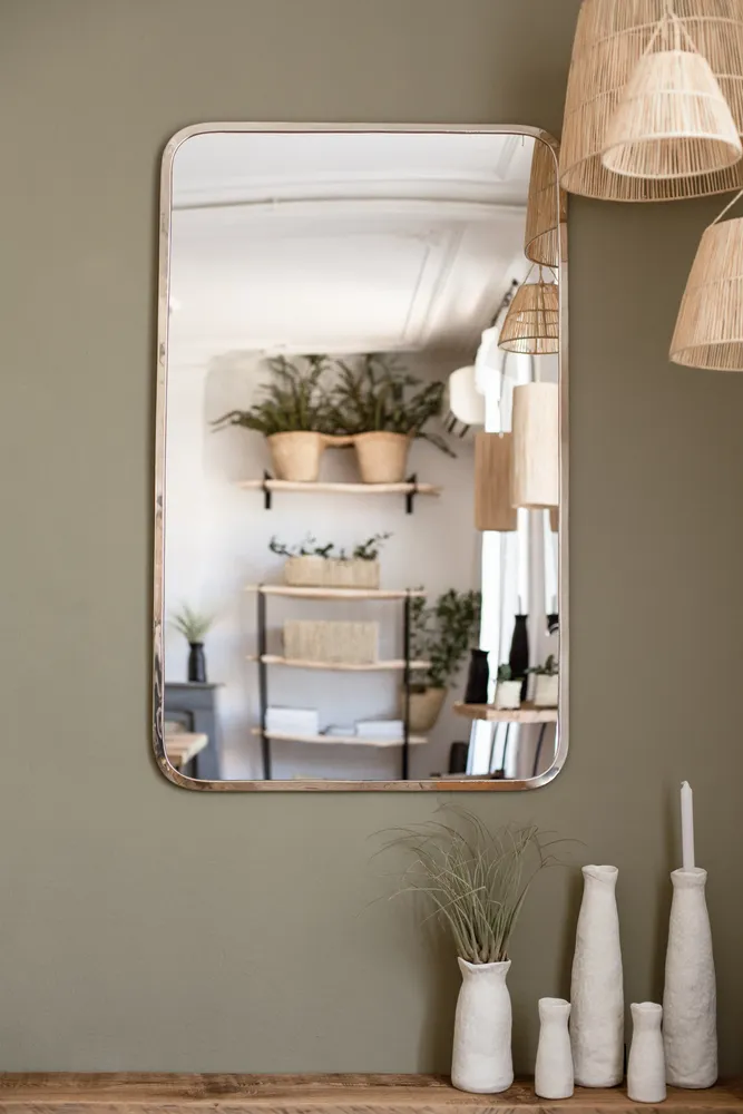 Mirrors - HANDMADE MIRROR IN BRASS - COSYDAR-DECO
