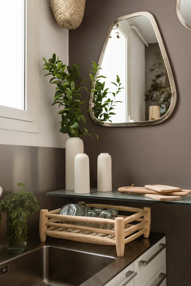 Mirrors - HANDMADE MIRROR IN BRASS - COSYDAR-DECO