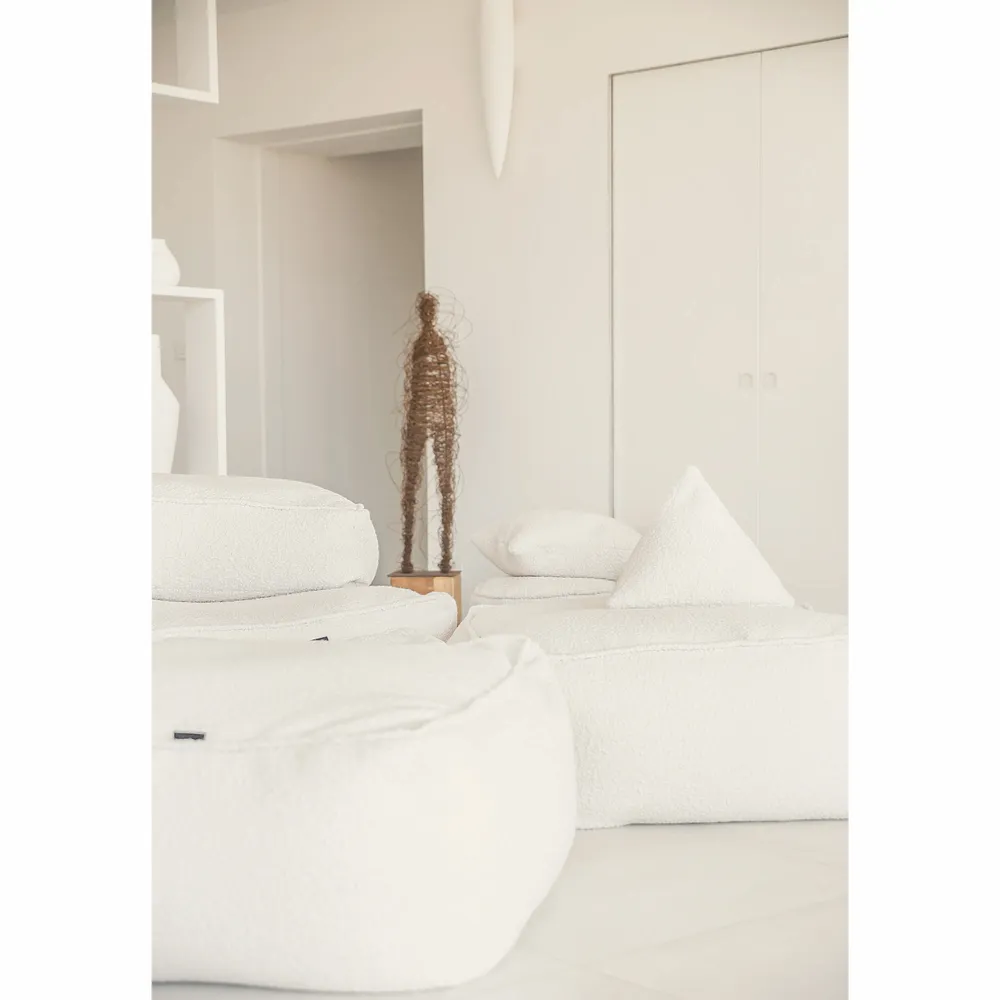 Canapés - Canapé modulable en tissu bouclette - MX HOME