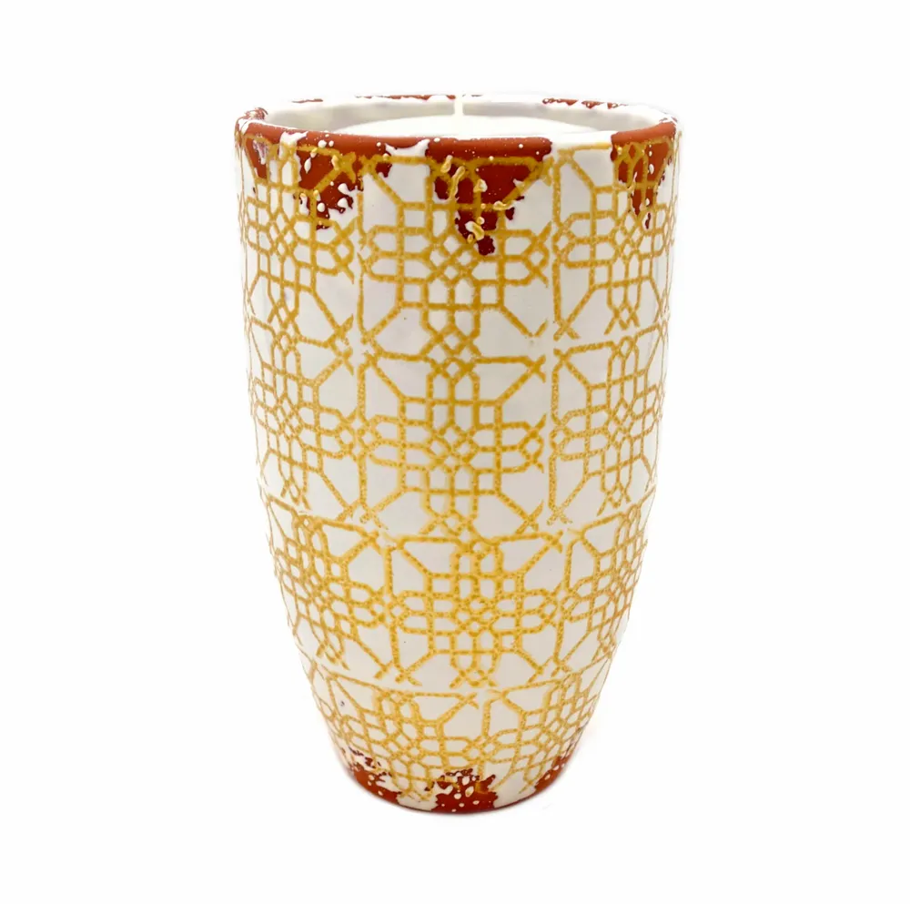 Bougies - Bougies parfumées en céramique Lattice Collection - WAX DESIGN - BARCELONA