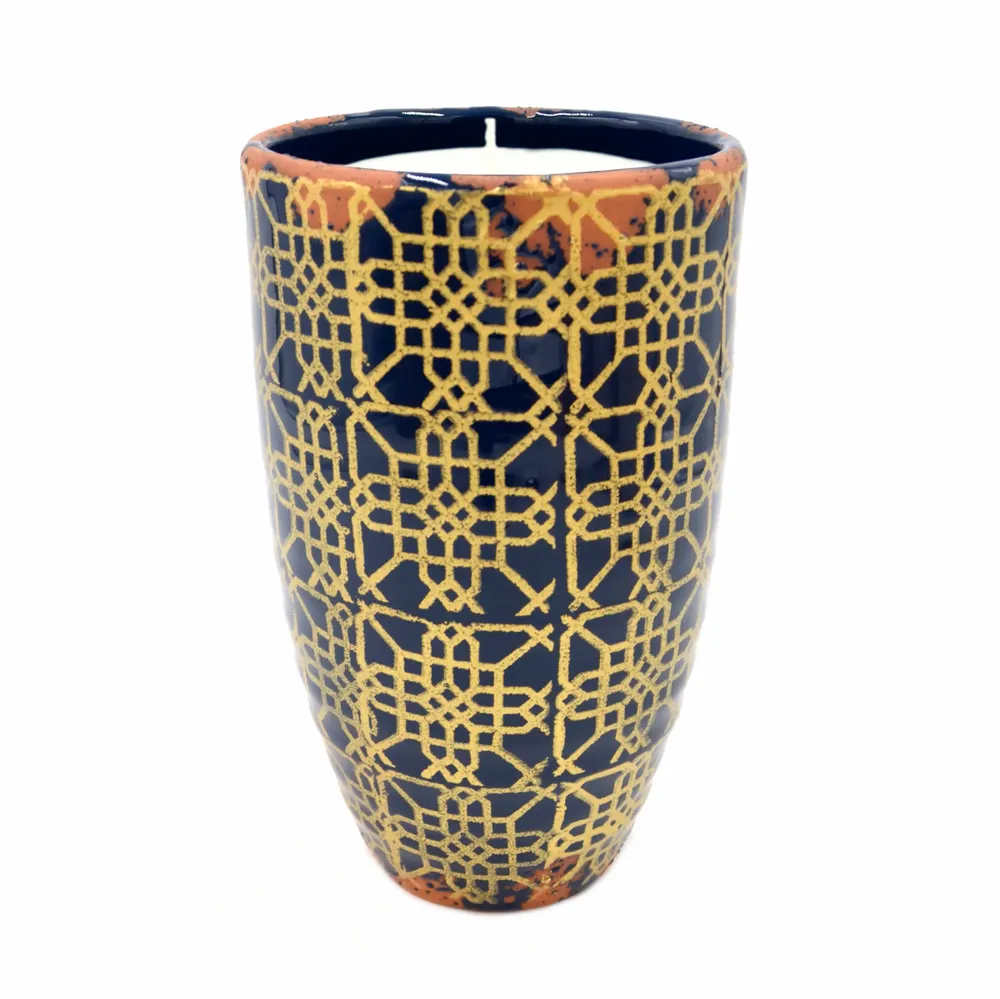 Bougies - Bougies parfumées en céramique Lattice Collection - WAX DESIGN - BARCELONA