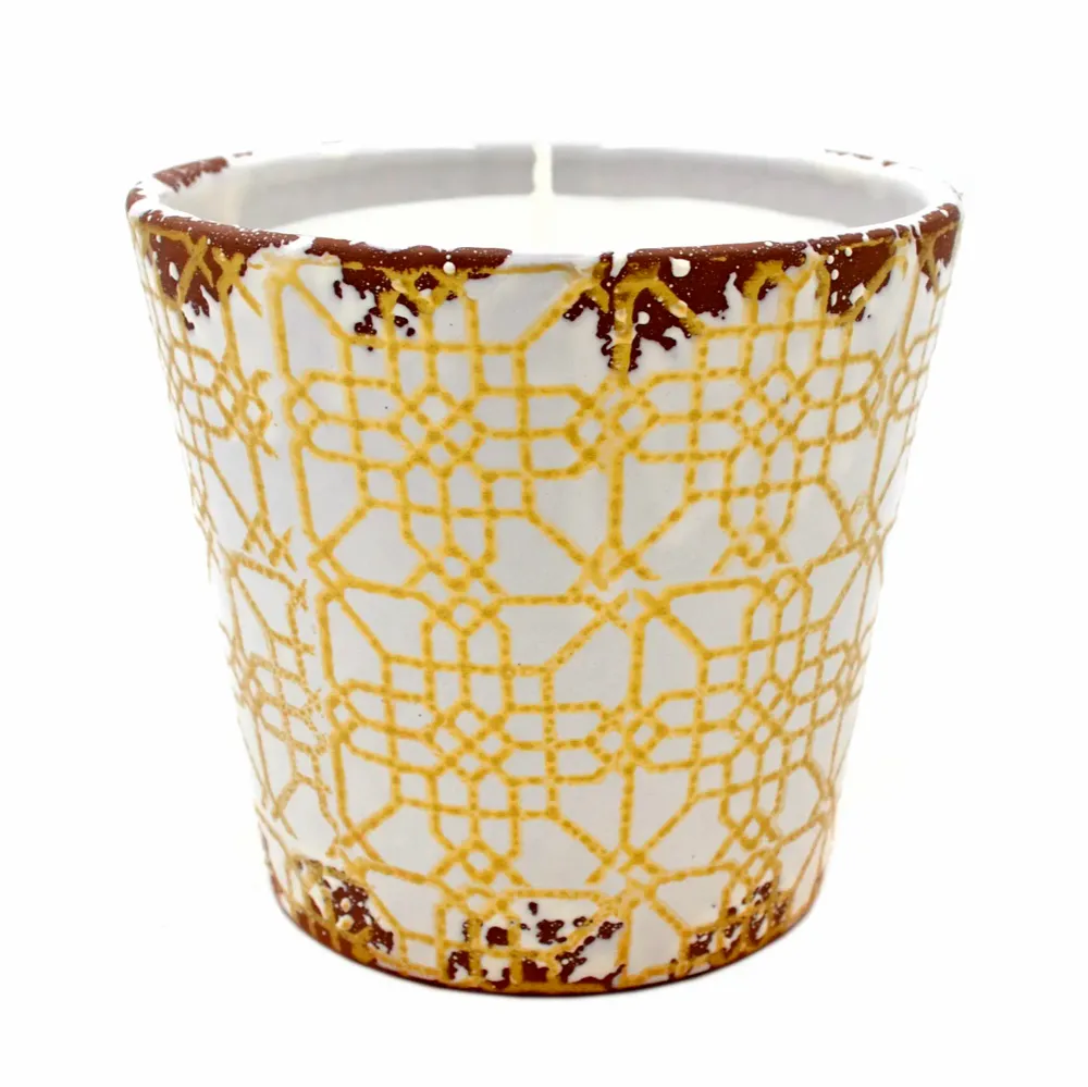 Bougies - Bougies parfumées en céramique Lattice Collection - WAX DESIGN - BARCELONA