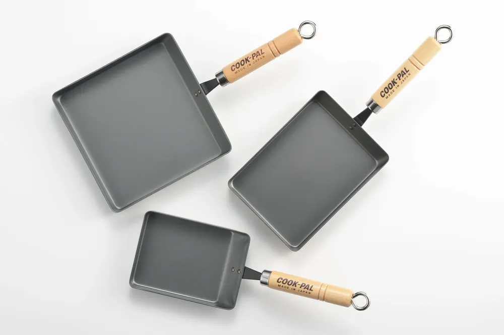 Kitchen utensils - Japanese rectangular steel pan - Egg Pan, for rolled omelets/YOSHIKAWA - ABINGPLUS