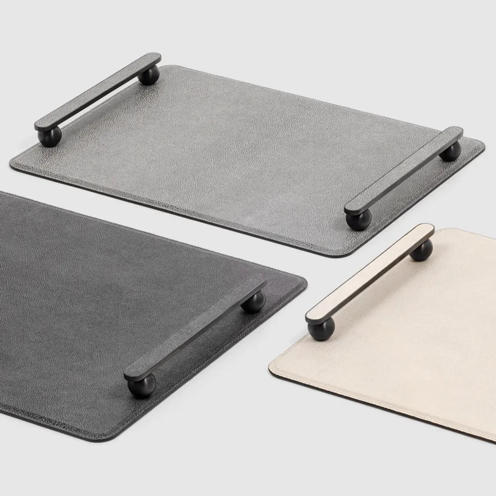 Hotel bedrooms - Leather Trays - PINETTI