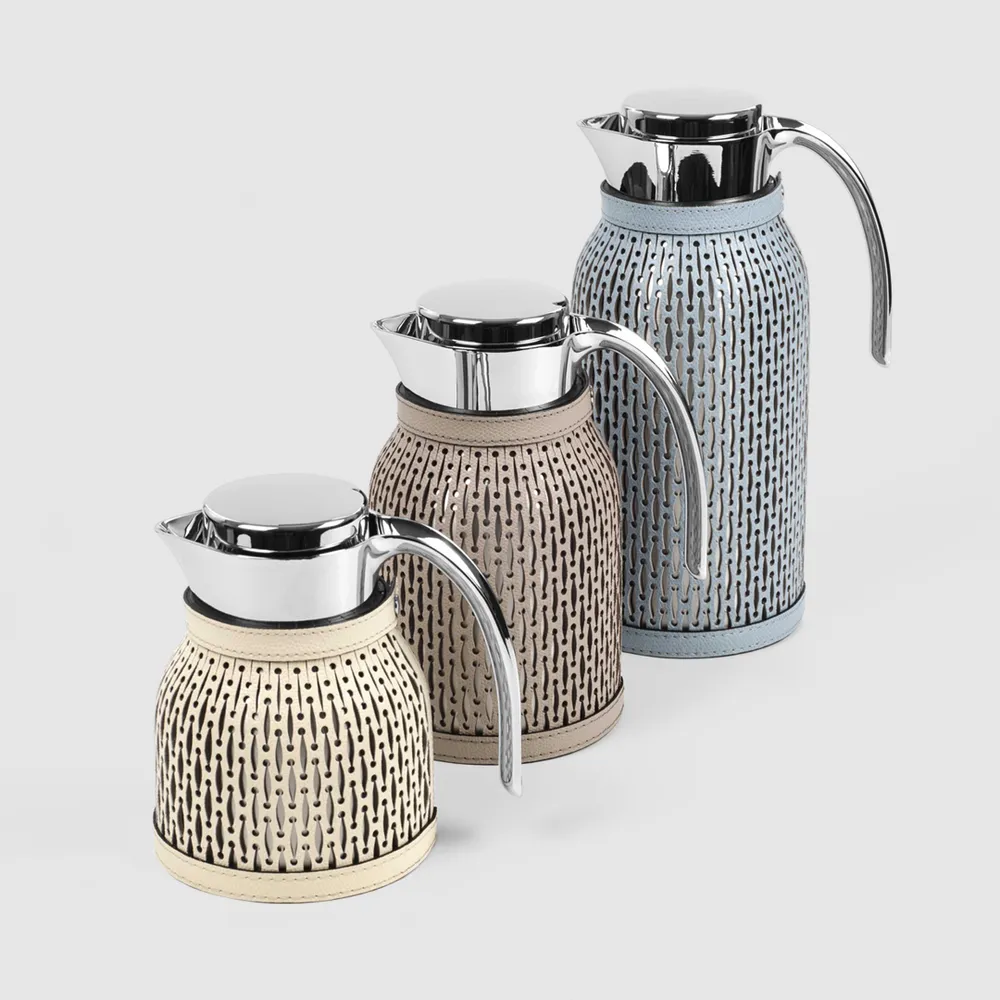 Accessoires thé et café - Carafes I Cuir Thermos & Flacons - PINETTI