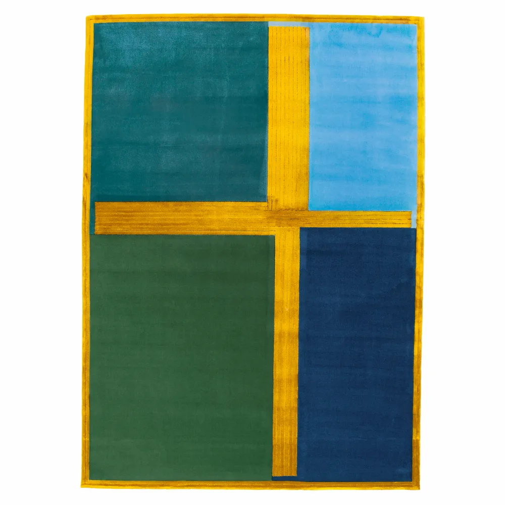 Tapis contemporains - Tapis Ebb&Flow - Ocean - SOFTICATED