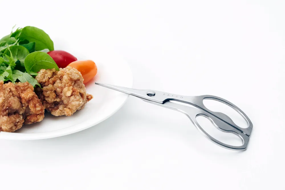 Ustensiles de cuisine - Ciseau Hasami en acier inoxydable - collection EAtoCO / YOSHIKAWA - ABINGPLUS