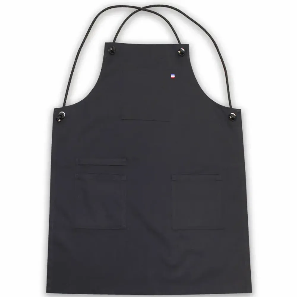 Aprons - Japanese style apron - Made in Burgundy - AMWA AND CO