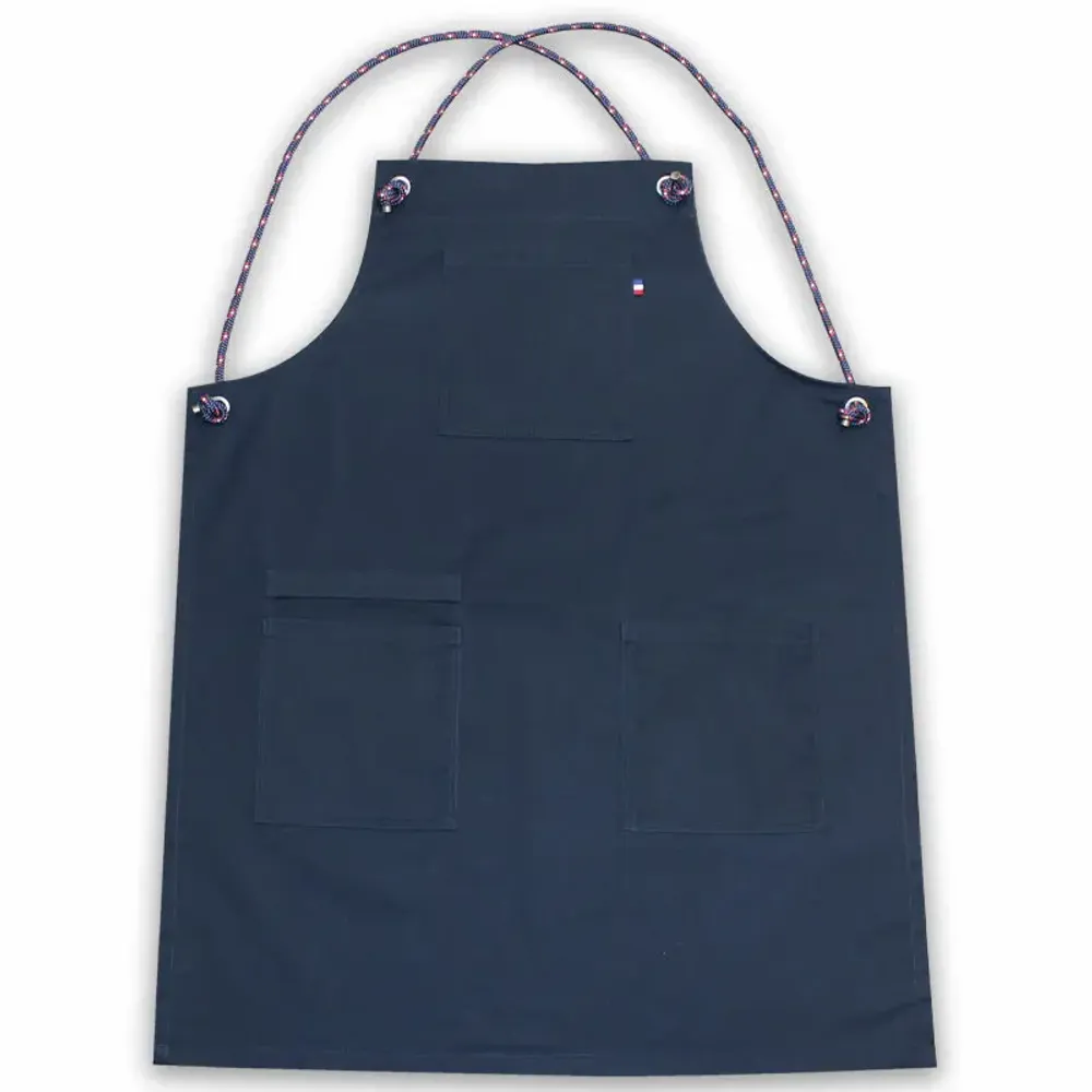 Aprons - Japanese style apron - Made in Burgundy - AMWA AND CO
