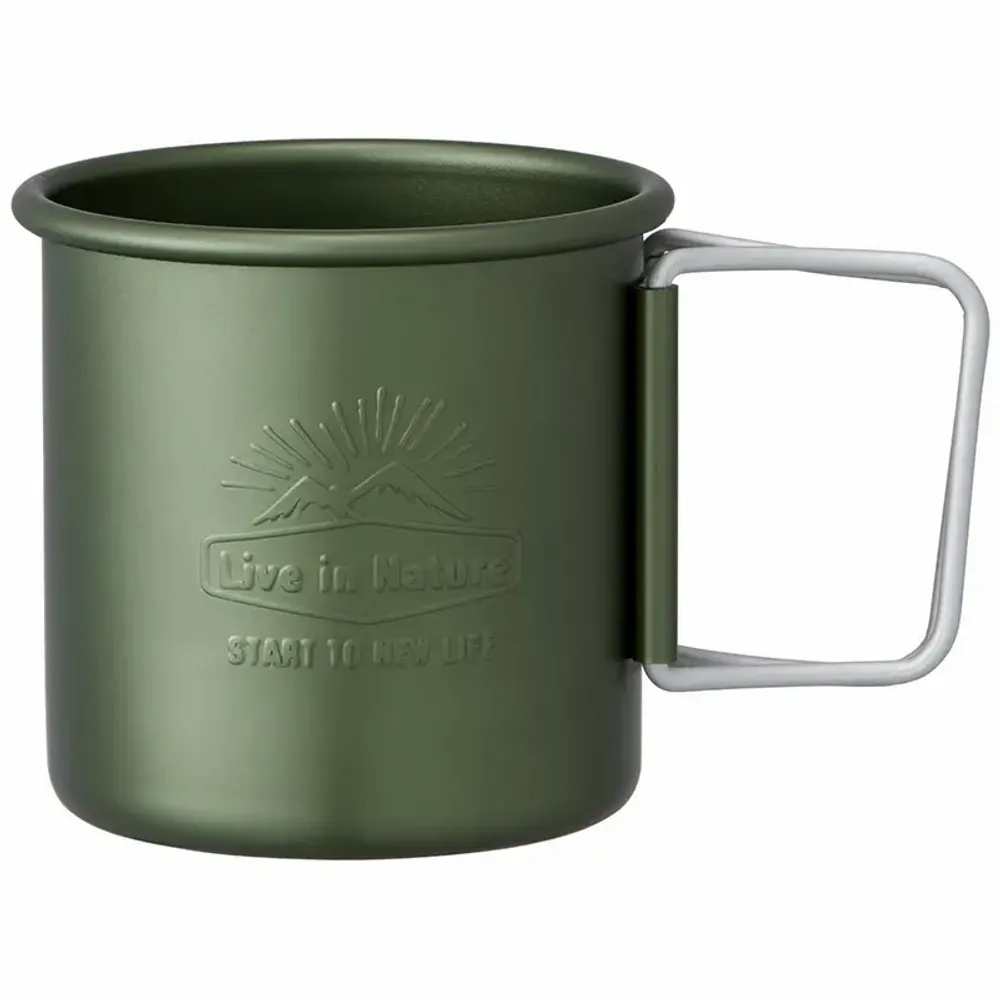 Barbecues - Camping: mug + cup + mini plate, color and aluminum/SKATER - ABINGPLUS