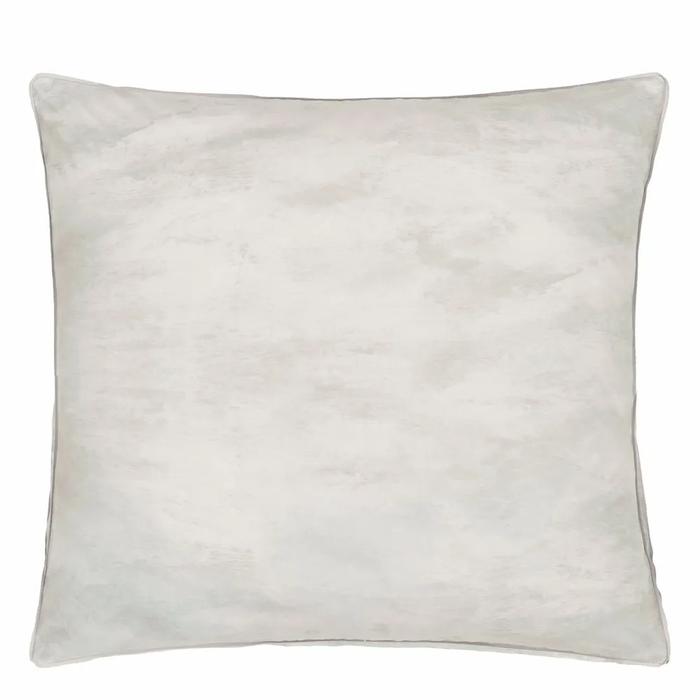 Bed linens - Geo Moderne Pewter - Cotton Percale Bedding Set - DESIGNERS GUILD