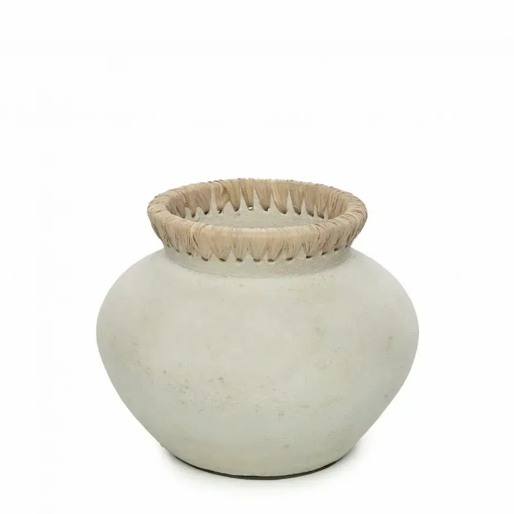 Vases - The Styly Vase - Concrete Natural - S - BAZAR BIZAR LIVING