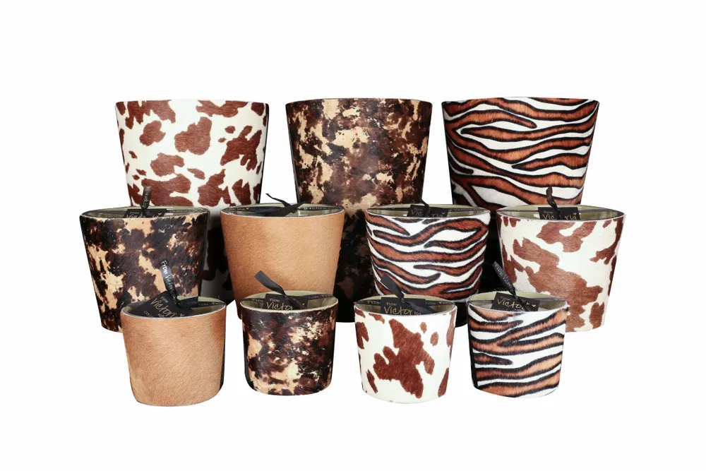 Bougies - Hairy " Ligne Brown" Hairy " Brown" Hairy " Tanzania - VICTORIA WITH LOVE COLLECTION