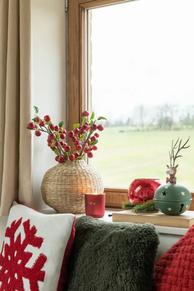 Ornements De Sapin De Noël - Cloches Imprimées Fleurs Et Cygnes - Légères, En Fer, Décoration Festive Pour Maison Ou Fêtes