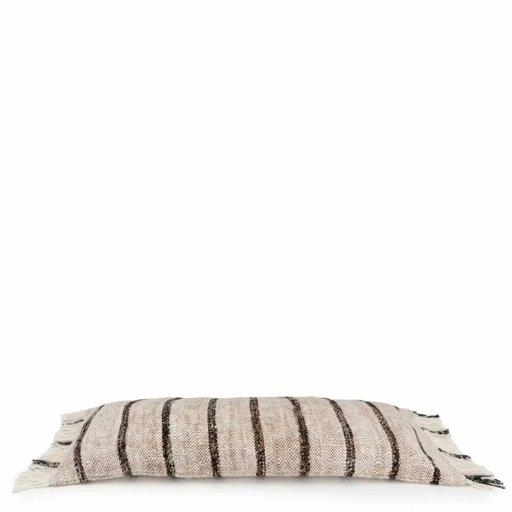 Coussins - Housse de coussin « The Oh My Gee », blanc bohème, 35 x 100 cm - BAZAR BIZAR LIVING