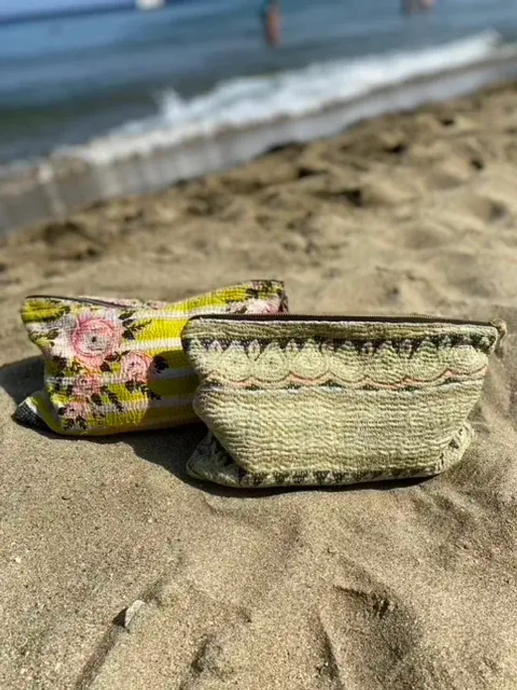 Pochettes - POCHETTE KANTHA VINTAGE BENGALE - CURIOSITY LAB