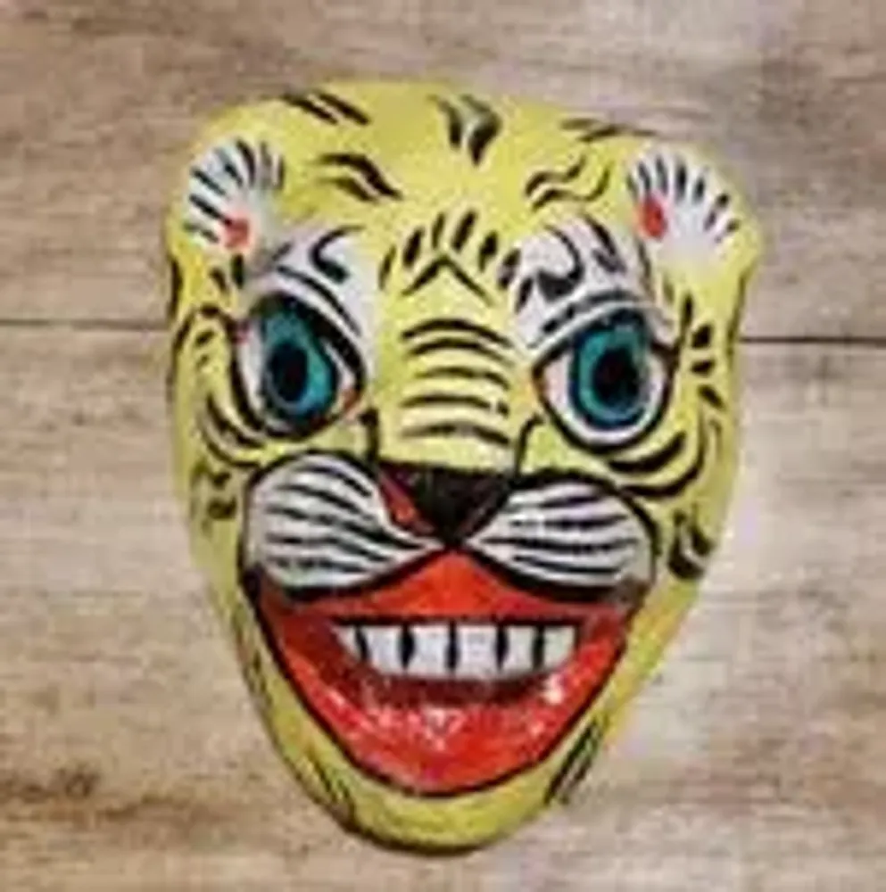 Décor de fête pour enfant - MASQUE MUKHAUTA EN PAPIER MÂCHÉ - CURIOSITY LAB